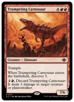 Trumpeting Carnosaur 
