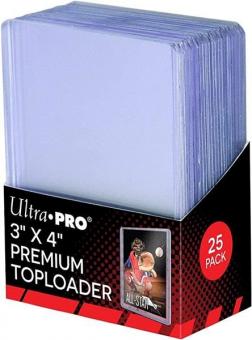 Ultra Pro Premium Toploader (25) - Clear 