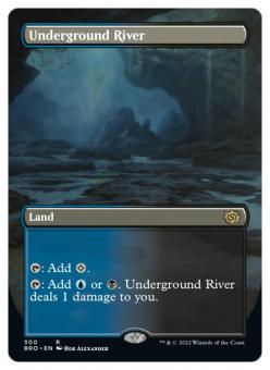 Underground River (Alternate Art Borderless) 