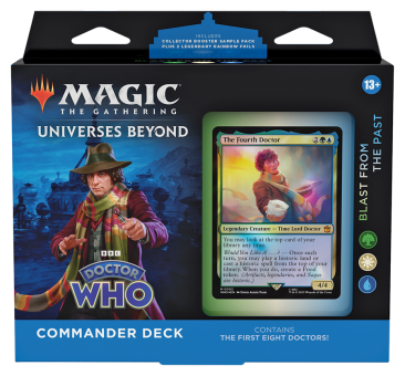 Universes Beyond: Doctor Who - Commander-Deck Blast from the Past - englisch 
