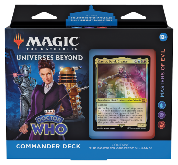 Universes Beyond: Doctor Who - Commander Deck Masters of Evil - English 