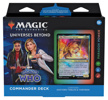Universes Beyond: Doctor Who - Commander Deck Paradox Power - English 