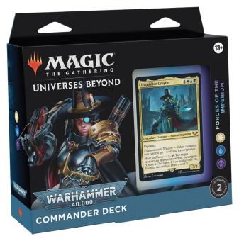 Universes Beyond: Warhammer 40.000 - Commander-Deck Forces of the Imperium - englisch 