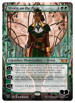 Vivien on the Hunt (Borderless Planeswalker) 