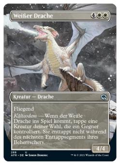 Weißer Drache (Alternate Art Borderless) 