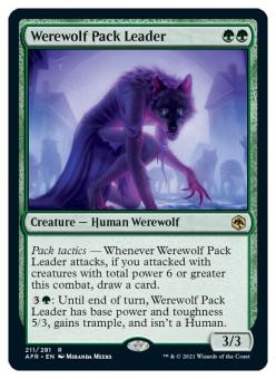 Werewolf Pack Leader 