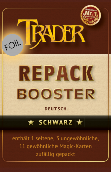 Foil Repack-Booster - Schwarz - Deutsch 
