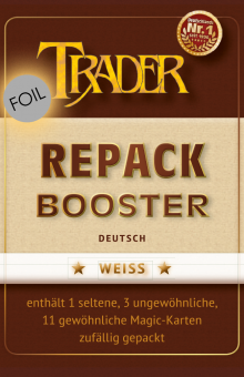 Foil Repack-Booster - White - German 