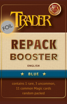 Foil Repack Booster - Blue - English 