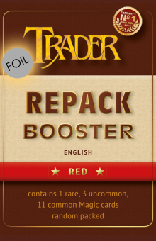 Foil Repack Booster - Rot - Englisch 