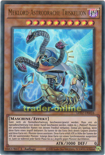 Meklord Astrodrache Triskelion Trader Online De Magic Yu Gi Oh Trading Card Online Shop For Card Singles Boosters And Supplies