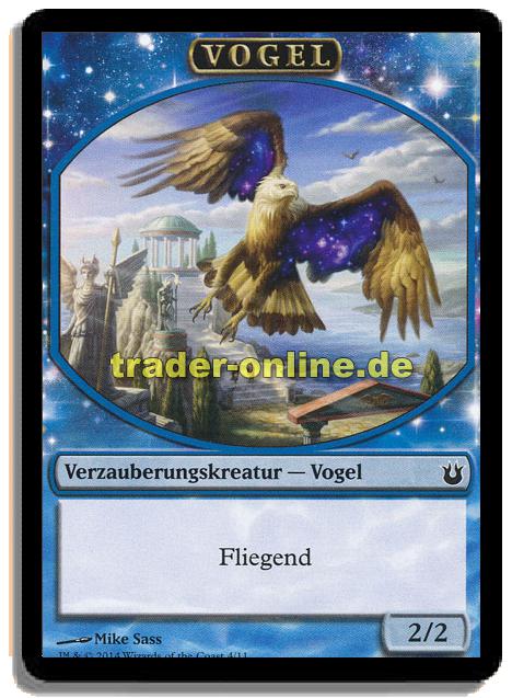 Theros Magic Vogel Spielstein Token - Bird