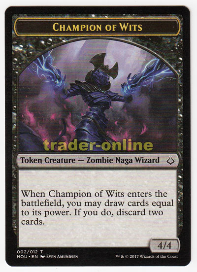 Token - Wits (4/4) | Trader-Online.de - Yu-Gi-Oh! & Pokémon! Trading Card Online for Card Singles, Boosters, and Supplies