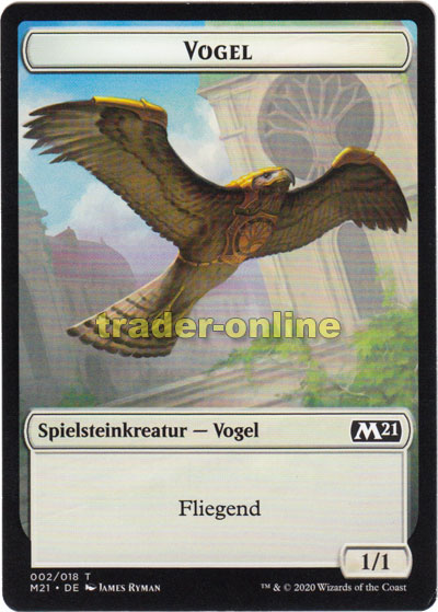 Theros Magic Vogel Spielstein Token - Bird