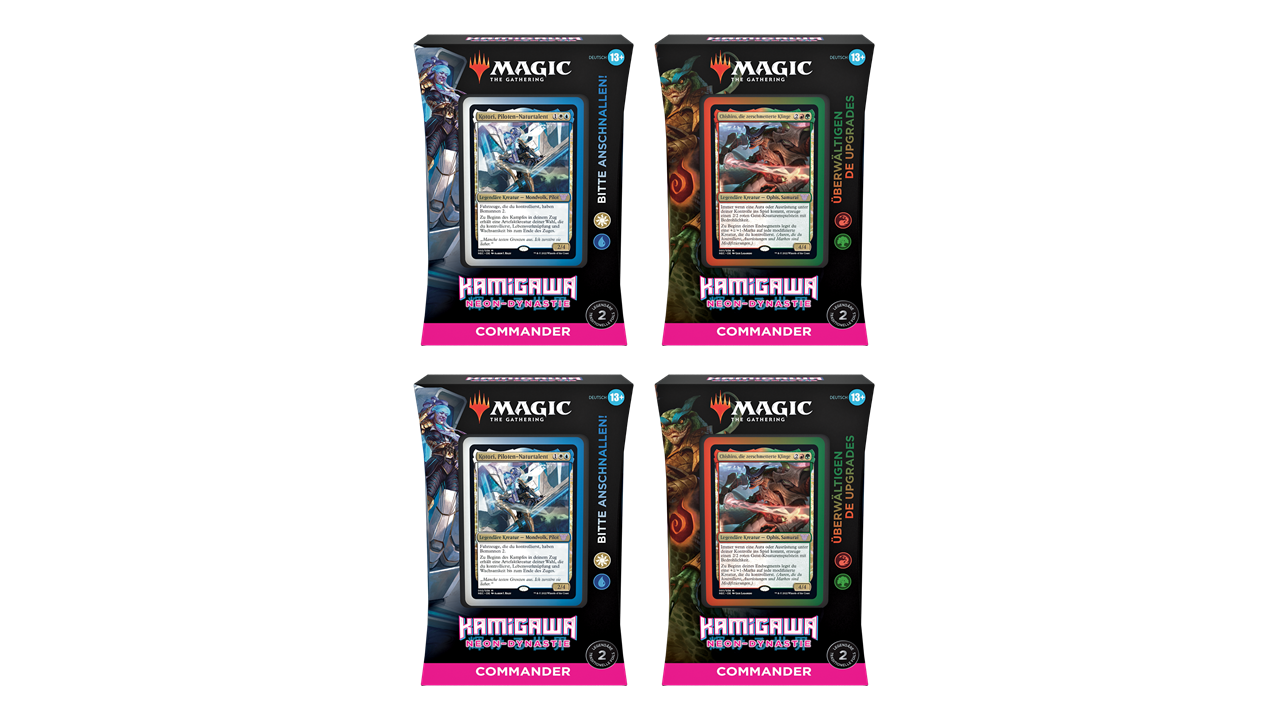 Wizards of the Coast Magic The Gathering Commander 2019 100-Card 4-Deck for sale online 