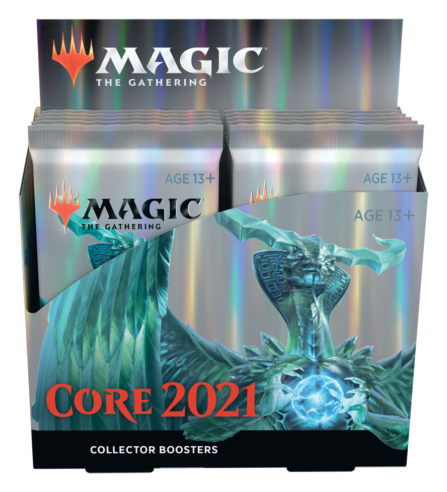 Magic MTG Core Set 2021 Collector Display 12 Boosters Englisch OVP NEU 