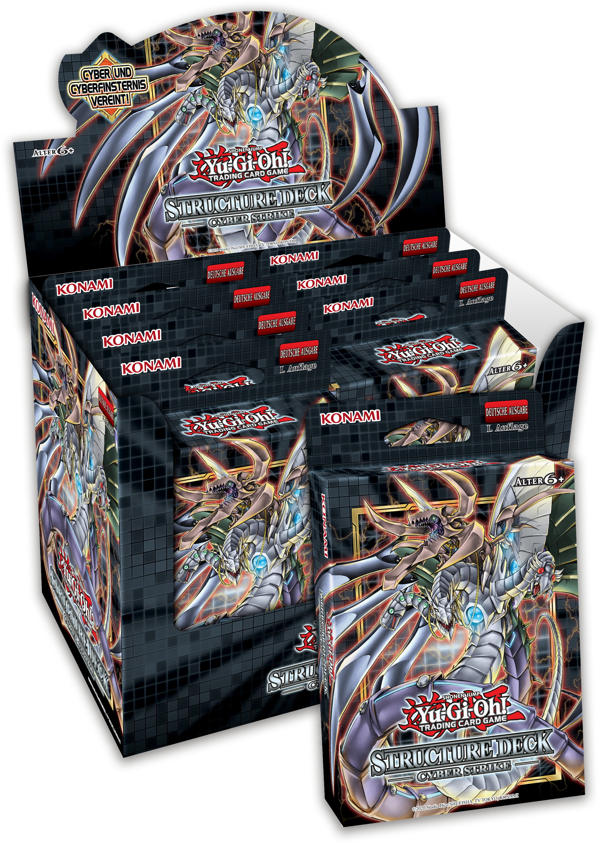 Cyber Strike 1 Auflage Deutsch Einzelkarten Auswahl Structure Deck Yu-Gi-Oh
