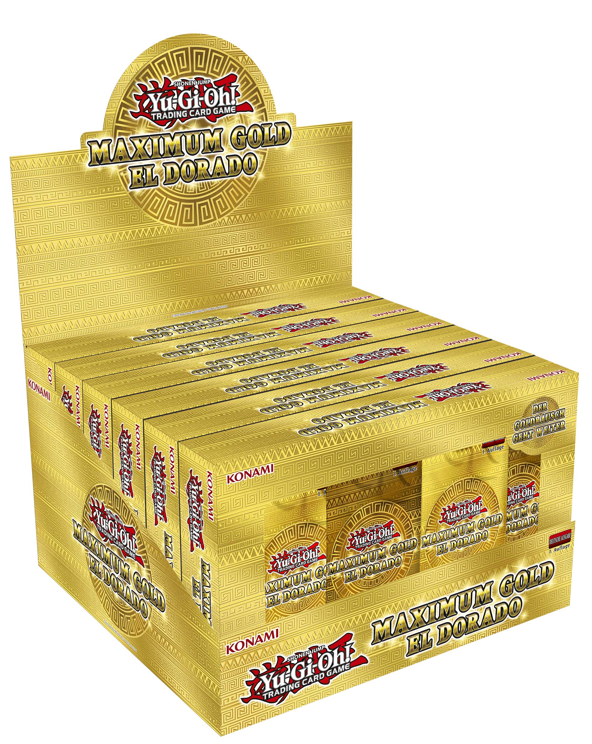 maximum gold el dorado display tuckbox mged yugi yugioh pack karten guenstig billig kaufen deutsch